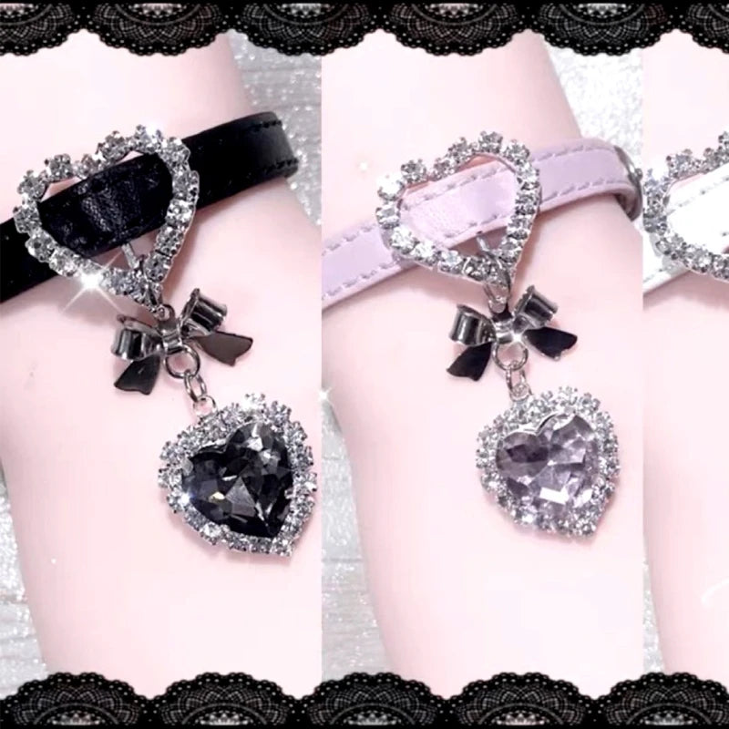 colgante/pulsera con dije en forma de corazón