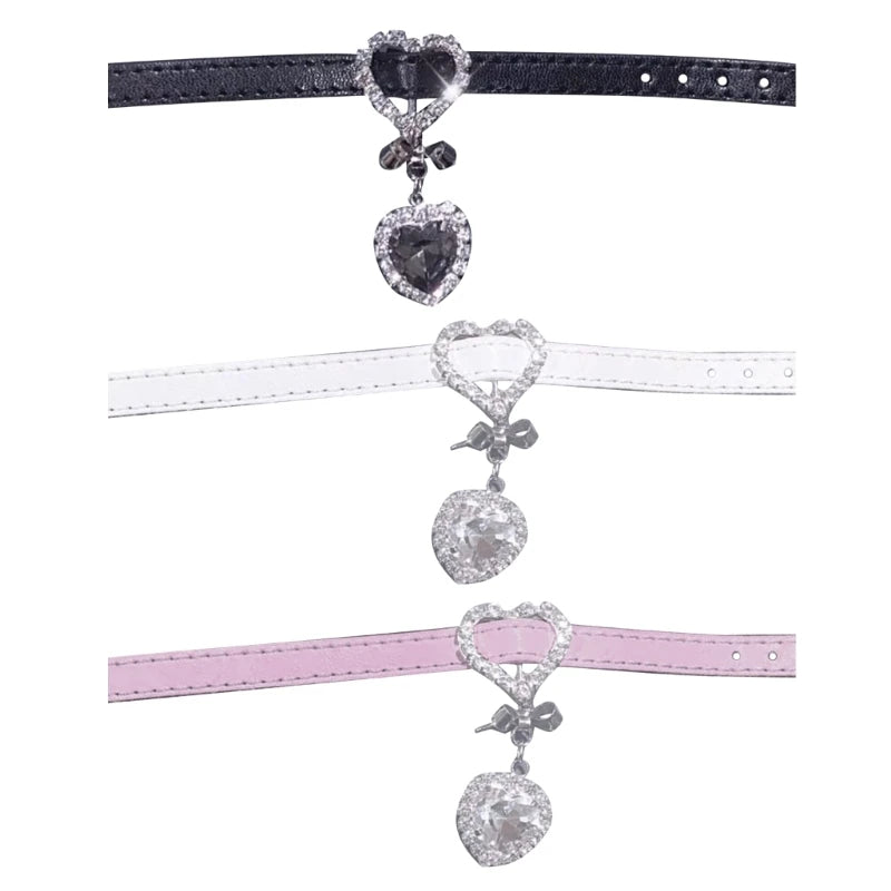 colgante/pulsera con dije en forma de corazón
