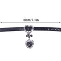 colgante/pulsera con dije en forma de corazón