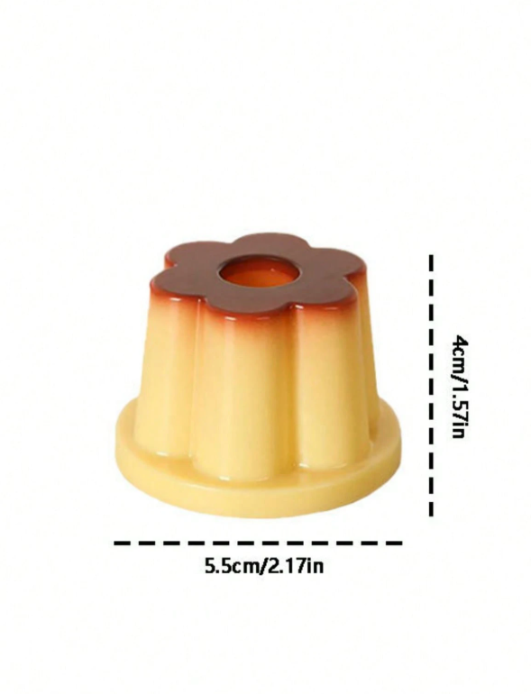 Soporte de lápiz con forma de flan