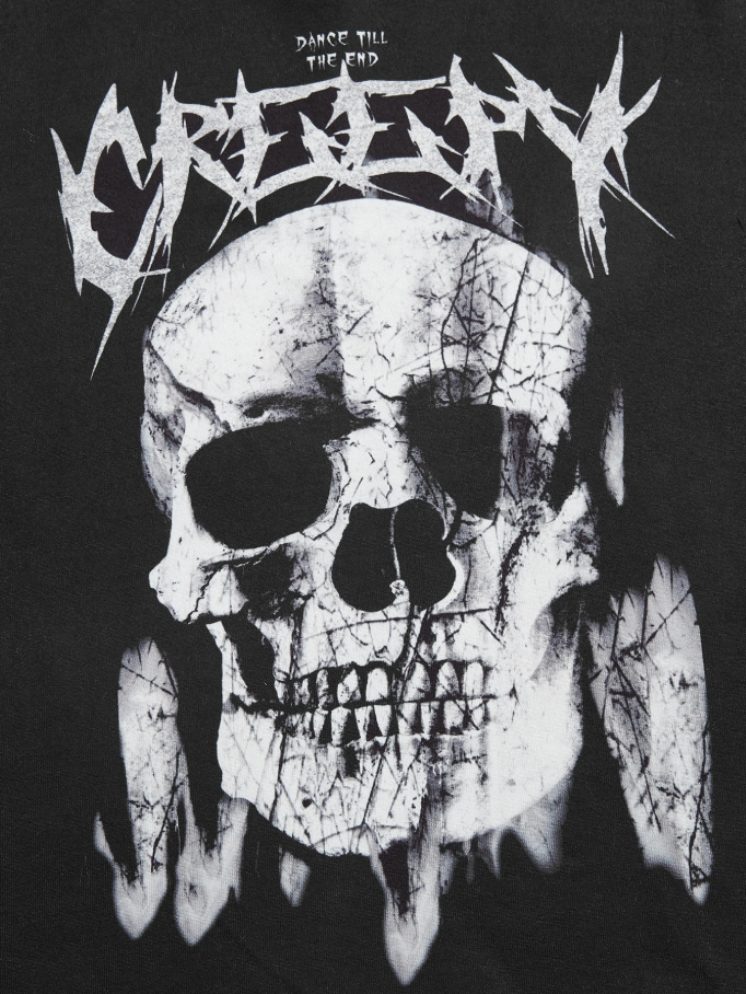 Camisa manga larga de cuello alto