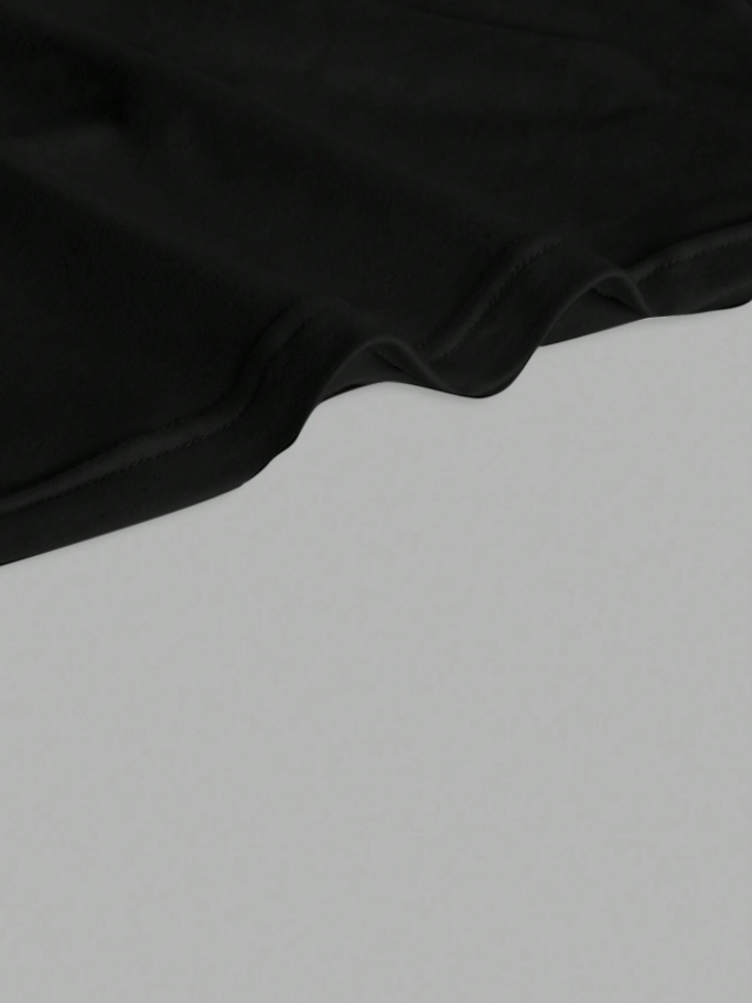 Top sin mangas ajustado con cuello halter Negro