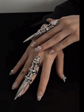 Anillo metal seccionado con garra