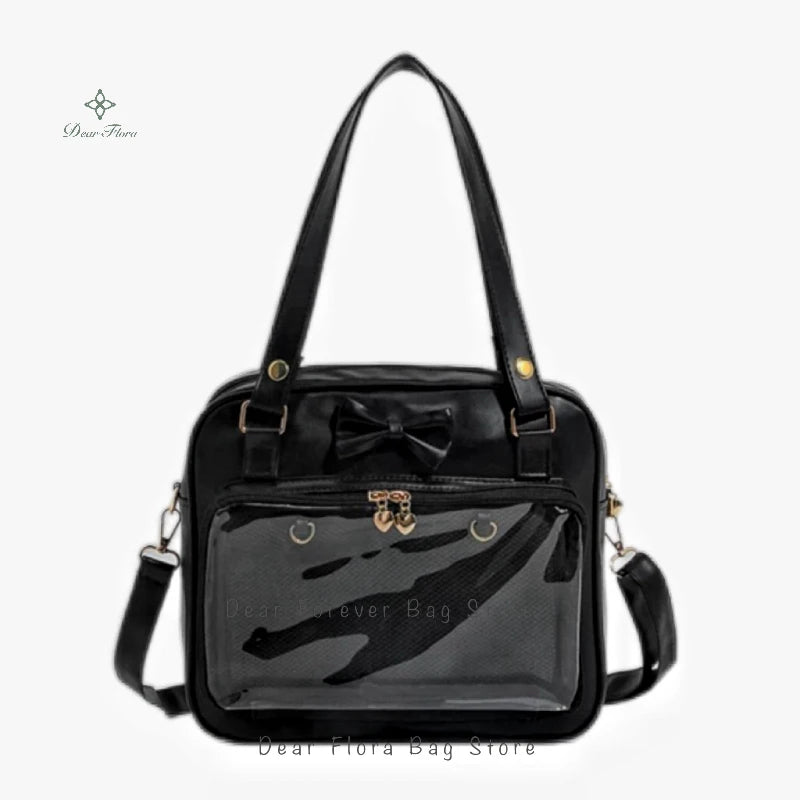 Bolso Ita Negra con Lazo