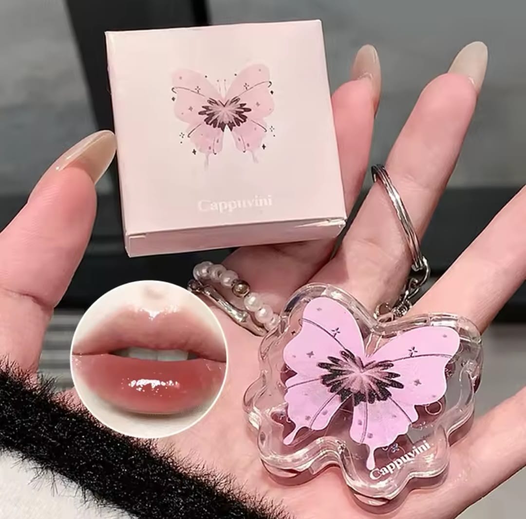 Gloss/Llavero en forma de mariposa